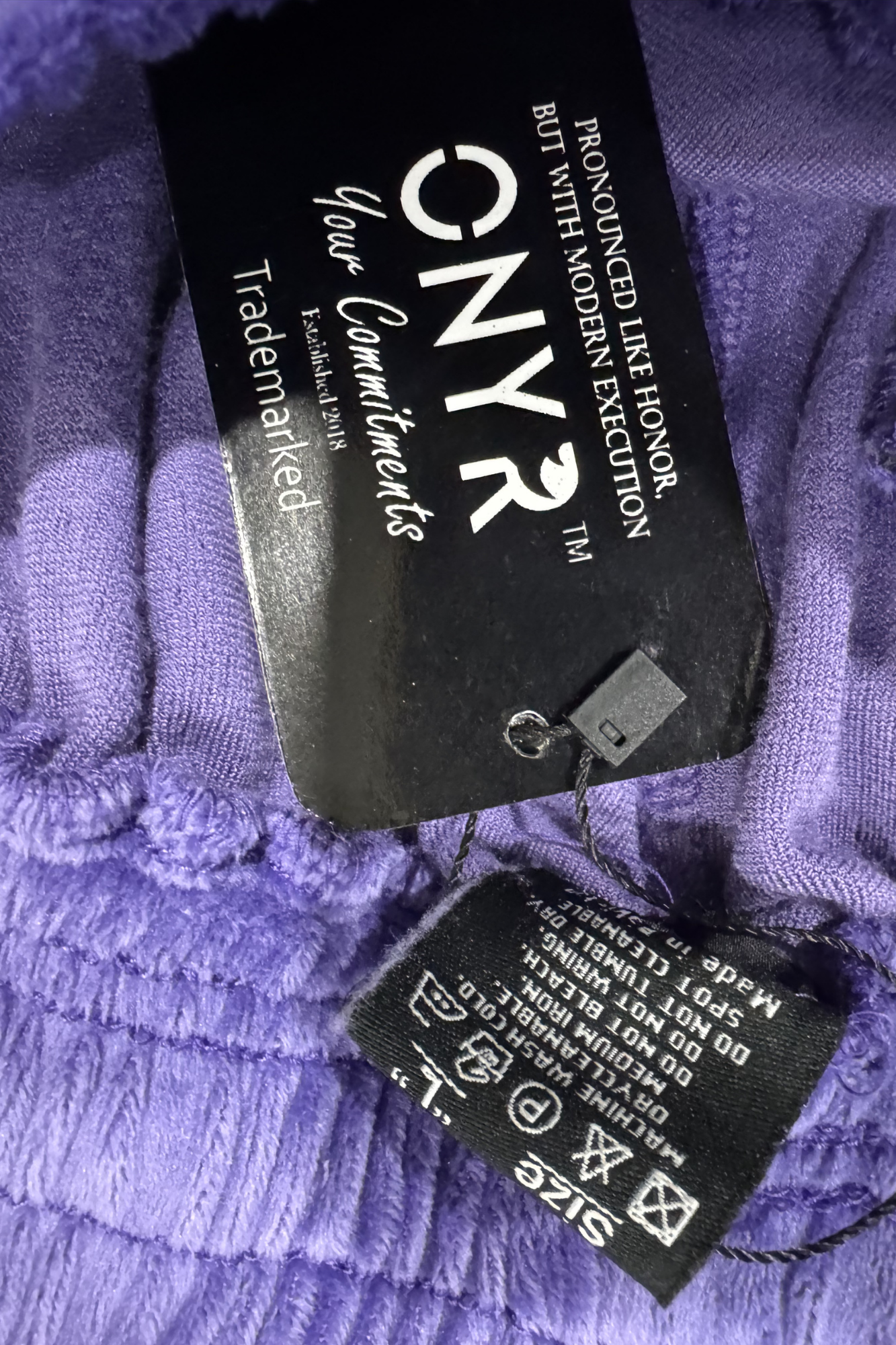 Luxury Velvet ONYR Navigator Suit