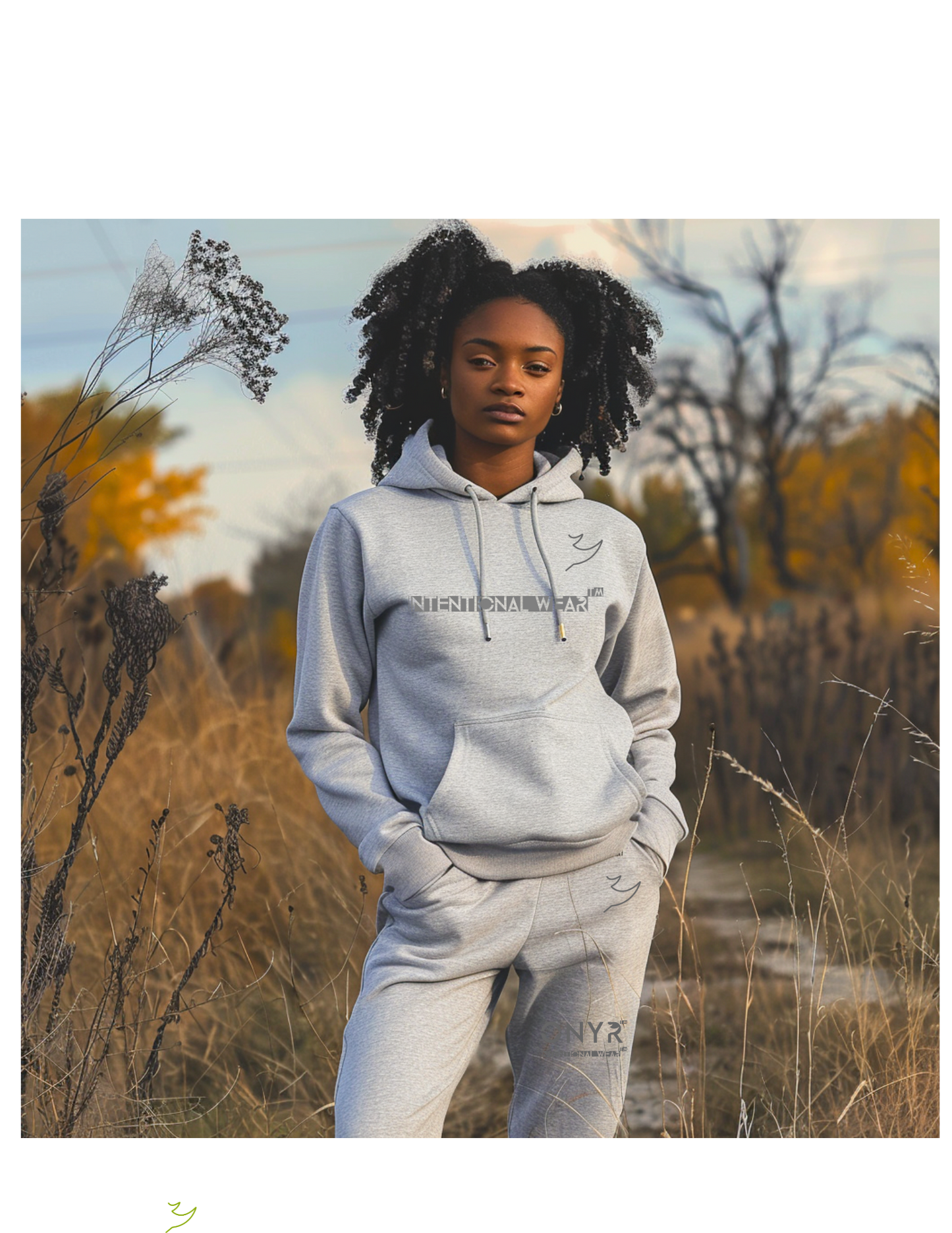 Intentional Wear Track Suit - Grey